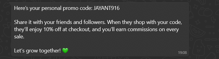WhatsApp Automation - Welcome Message